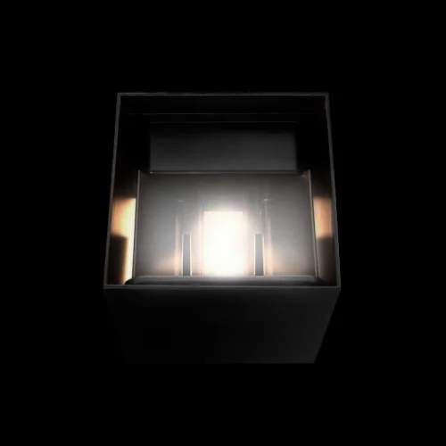 Настенный светильник LED Eterno 100011/A LOFT IT уличный IP54 чёрный 2 лампы, плафон чёрный в стиле современный хай-тек LED фото 6