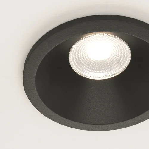 Светильник точечный LED Zoom DL034-01-06W4K-B Maytoni чёрный на 1 лампу, основание чёрное в стиле современный фото 4