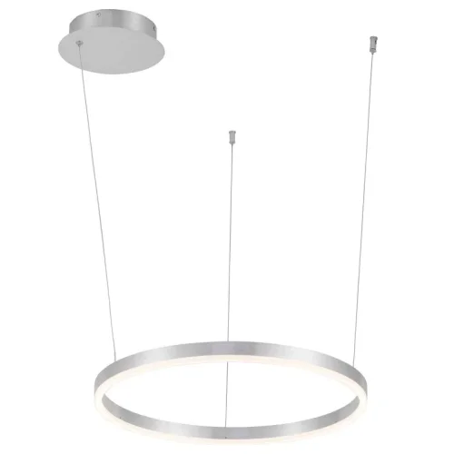 Светильник подвесной LED с пультом Planetary 4005/11/01P+CB Stilfort хром на 1 лампу, основание хром в стиле хай-тек современный с пультом кольца