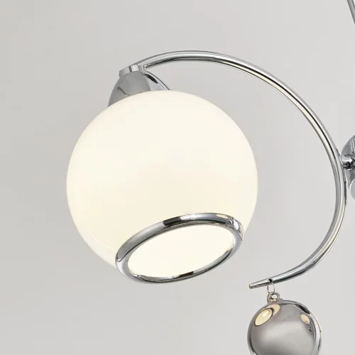 Люстра на штанге Neapolis-76207 276207/3 Ni Arte Milano белая на 3 лампы, основание никель в стиле современный фото 11 Люстра на штанге Neapolis-76207 276207/3 Ni Arte Milano белая на 3 лампы, основание никель в стиле современный фото 11