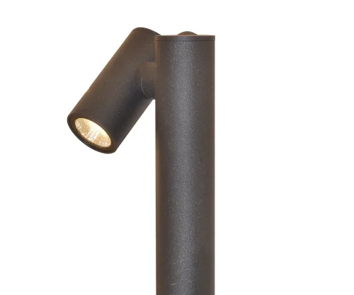 Парковый светильник LED Золли 09308-80F,19 Kink Light уличный IP54 чёрный на 1 лампу, плафон чёрный в стиле современный LED фото 2