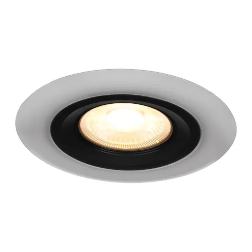 Светильник точечный LED Calonge 900914 Eglo белый 1 лампа, основание белое в стиле современный круглый фото 2