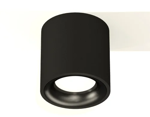 Светильник накладной Techno spot XS7532021 Ambrella light чёрный 1 лампа, основание чёрное в стиле хай-тек современный круглый фото 2