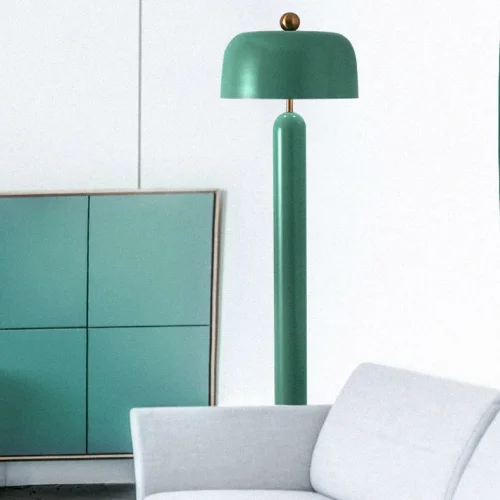 Торшер MEET Turquoise 212118-23 ImperiumLoft бирюзовый на 1 лампу, основание бирюзовое в стиле современный фото 6