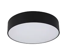 Светильник потолочный LED Медина 05530,19 Kink Light белый 1 лампа, основание чёрное в стиле 10086 круглый