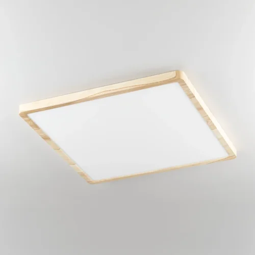 Светильник потолочный LED Бейсик CL738K502V Citilux белый 1 лампа, основание бежевое в стиле современный хай-тек квадратный фото 4