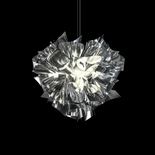 Люстра подвесная Слизия / Clizia 10593/420 Silver LOFT IT серебряная на 2 лампы, основание в стиле арт-деко современный фото 4 Люстра подвесная Слизия / Clizia 10593/420 Silver LOFT IT серебряная на 2 лампы, основание в стиле арт-деко современный фото 4