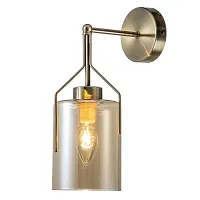 Бра Divita 688/1A Escada янтарный 1 лампа, основание бронзовое в стиле современный 