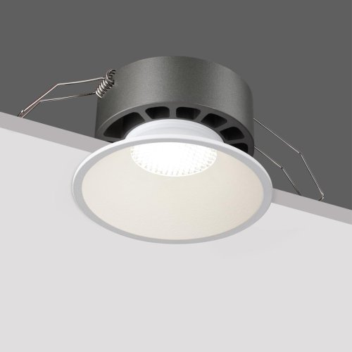 Светильник точечный LED Nova 359854 Novotech белый на 1 лампу, основание белое в стиле хай-тек круглый фото 8 Светильник точечный LED Nova 359854 Novotech белый на 1 лампу, основание белое в стиле хай-тек круглый фото 8