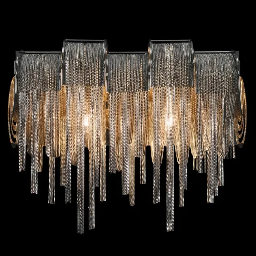 Бра Volver 10404W/B SN LOFT IT никель на 2 лампы, основание никель в стиле арт-деко цепочки фото 4 Бра Volver 10404W/B SN LOFT IT никель на 2 лампы, основание никель в стиле арт-деко цепочки фото 4