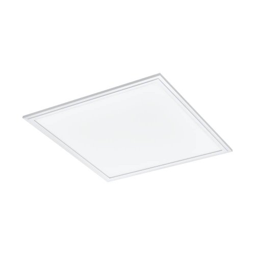 Светильник потолочный LED Salobrena-Z 900045 Eglo белый 1 лампа, основание белое в стиле хай-тек современный квадраты