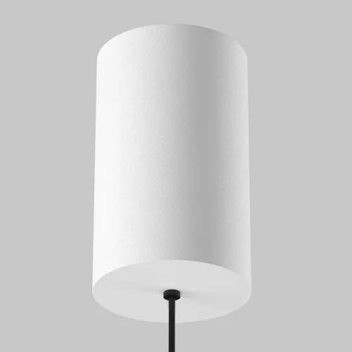 Светильник подвесной LED Glare P102PL-12W3K-W Maytoni белый на 1 лампу, основание белое в стиле хай-тек современный фото 4