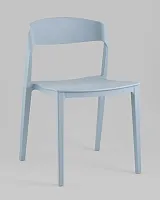 Стул Moris, пластик голубой УТ000039256 Stool Group, /, ножки/пластик/, размеры - *775***490*510