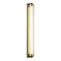 Бра LED Bamboo SL6224.311.01 ST-Luce прозрачный на 1 лампу, основание латунь в стиле современный 