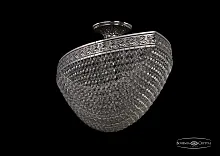 Люстра потолочная хрустальная 19323/70IV NB Bohemia Ivele Crystal прозрачная на 8 ламп, основание никель в стиле классический sp
