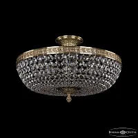 Люстра потолочная 19111/45IV Pa C1 Bohemia Ivele Crystal прозрачная на 6 ламп, основание бронзовое в стиле классический sp