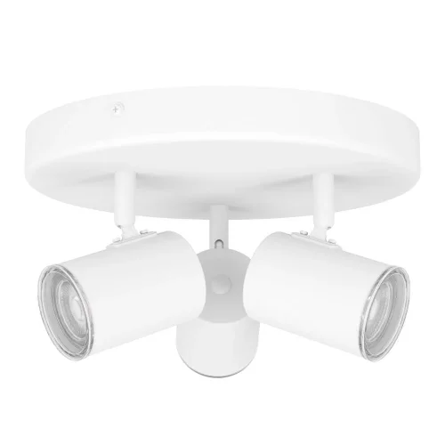 Спот с 3 лампами Consuma 901962 Eglo белый GU10 в стиле современный Спот с 3 лампами Consuma 901962 Eglo белый GU10 в стиле современный