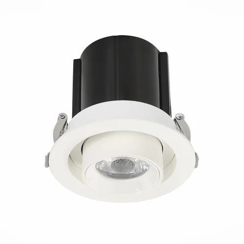 Светильник точечный LED ST702.138.12 ST-Luce белый 1 лампа, основание белое в стиле хай-тек  фото 3