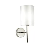 Бра Noia SLE107301-01 Evoluce белый 1 лампа, основание никель в стиле современный 