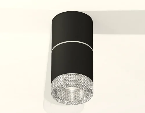 Светильник накладной Techno spot XS7402142 Ambrella light чёрный 1 лампа, основание чёрное в стиле хай-тек современный круглый фото 2