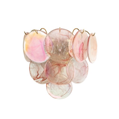 Бра Лолли / Lolly 10492W Pink LOFT IT розовый на 3 лампы, основание бронзовое в стиле современный Бра Лолли / Lolly 10492W Pink LOFT IT розовый на 3 лампы, основание бронзовое в стиле современный
