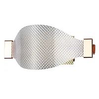 Бра LED Grace A1868AP-1PB Arte Lamp прозрачный 1 лампа, основание латунь в стиле хай-тек современный 