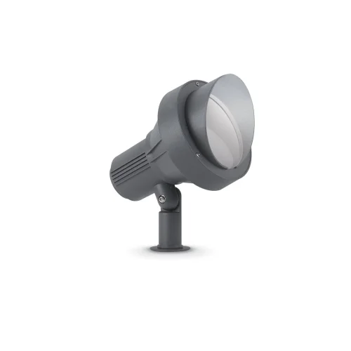Парковый светильник уличный TERRA PR BIG ANTRACITE Ideal Lux уличный IP67 чёрный серый на 1 лампу, плафон чёрный в стиле современный E27