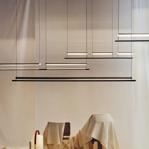 Светильник подвесной GARTH A L59 220700-23 ImperiumLoft чёрный на 1 лампу, основание чёрное в стиле современный минимализм фото 6