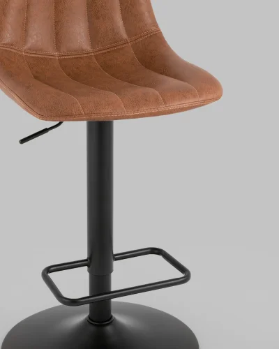 Стул барный Code, экокожа, коричневый УТ000038966 Stool Group, /, ножки//, размеры - *1120***450*485 фото 2