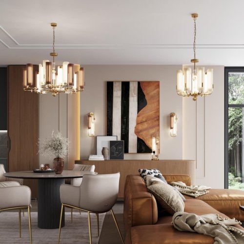 Люстра подвесная LED Lion 5467/60L Odeon Light белая коричневая на 1 , основание античное бронза в стиле современный эклектика арт-деко фото 3 Люстра подвесная LED Lion 5467/60L Odeon Light белая коричневая на 1 , основание античное бронза в стиле современный эклектика арт-деко фото 3