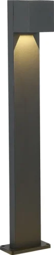 Парковый светильник LED Brik SL9513.705.01 ST-Luce уличный IP65 серый на 1 лампу, плафон серый в стиле хай-тек современный LED фото 2