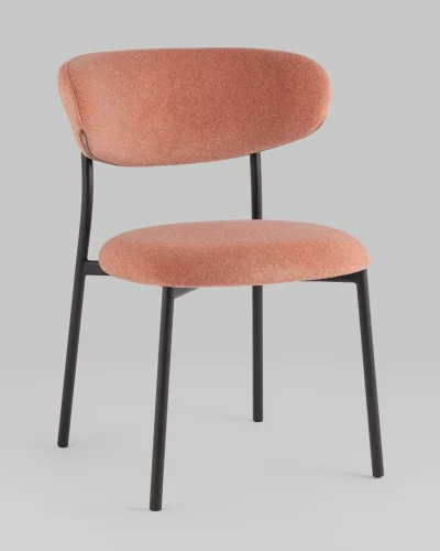 Стул обеденный Ayla, коралловый УТ000039046 Stool Group, терракотовый/велюр, ножки/металл/, размеры - ***** фото 2