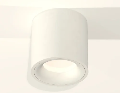 Светильник накладной Techno spot XS7531020 Ambrella light белый 1 лампа, основание белое в стиле хай-тек современный круглый фото 2