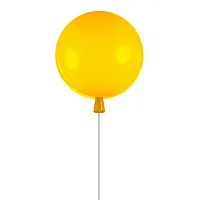 Светильник потолочный Balloon 5055C/M yellow LOFT IT жёлтый 1 лампа, основание хром в стиле современный шар