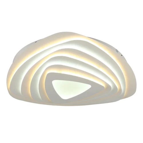 Светильник потолочный LED с пультом Bacoli OML-07507-216 Omnilux белый 1 лампа, основание белое в стиле хай-тек с пультом