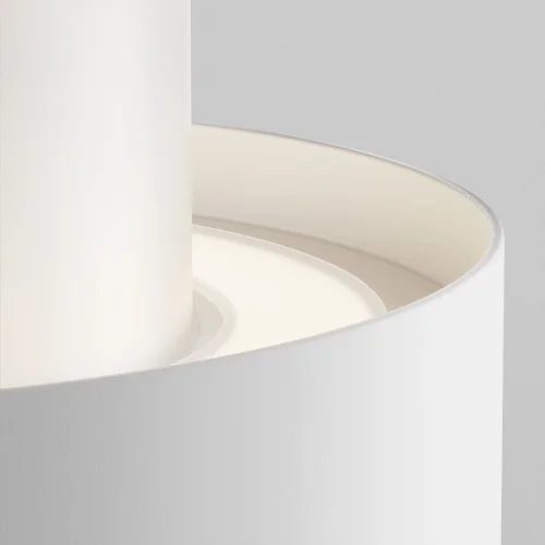 Светильник накладной LED Planet C009CW-L16W4K Maytoni белый на 1 лампу, основание белое в стиле современный хай-тек круглый фото 2