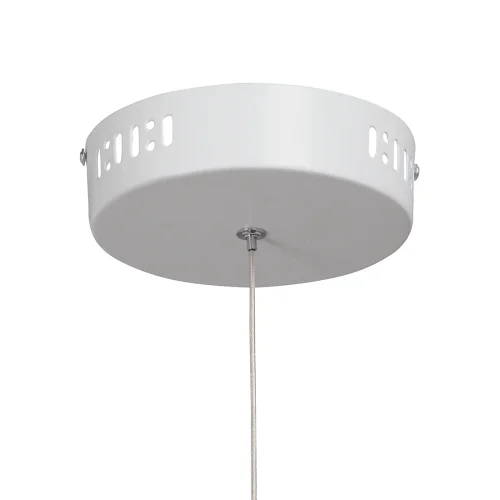Светильник накладной LED V4638-0/1S Vitaluce без плафона 1 лампа, основание белое в стиле хай-тек круглый фото 3