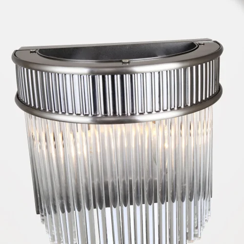 Бра Turris 4201-2W Favourite прозрачный на 2 лампы, основание никель в стиле классический  фото 4
