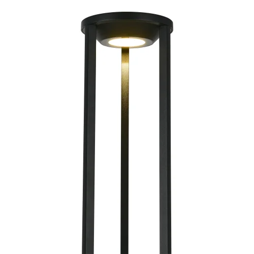Парковый светильник ЛЕД Глорр SL9535.415.01 ST-Luce уличный IP65 чёрный на 1 лампу, плафон чёрный в стиле хай-тек современный ЛЕД фото 2