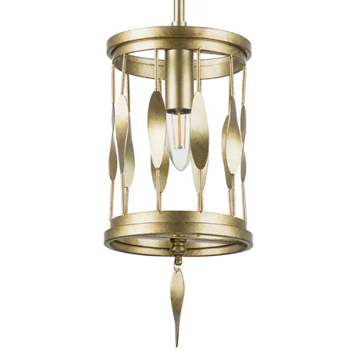 Светильник подвесной Firenze 725113 Lightstar золотой 1 лампа, основание золотое в стиле арт-деко  фото 5