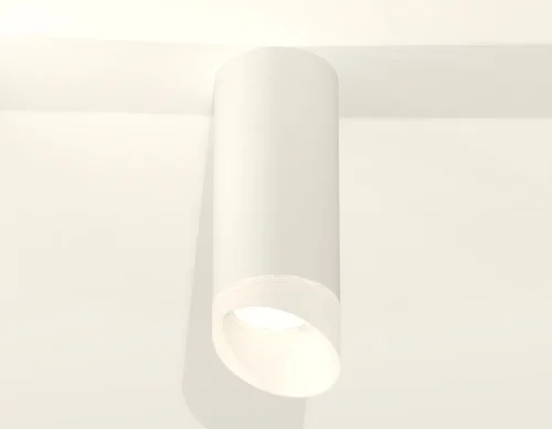 Светильник накладной Techno spot XS7442017 Ambrella light белый 1 лампа, основание белое в стиле хай-тек современный круглый фото 2