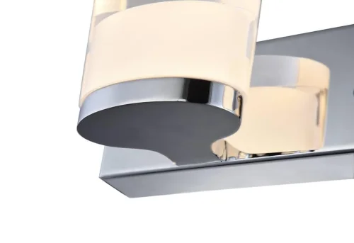 Бра ЛЕД Пиззоли (Pizzoli) VL8223W02 Vele Luce прозрачный на 1 лампу, основание хром в стиле хай-тек фото 2