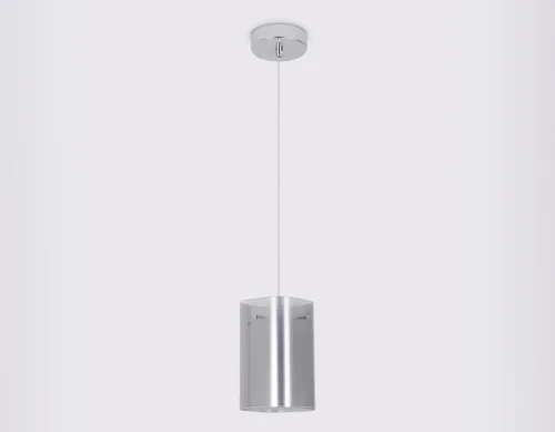 Светильник подвесной TR3682 Ambrella light белый 1 лампа, основание хром в стиле классический современный  фото 6
