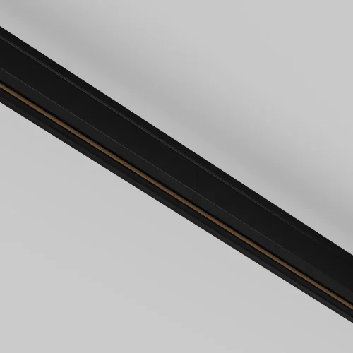 Коннектор прямой для накладного подвесного шинопровода Magnetic track system Levity TRA184C-11S Maytoni серебряный в стиле современный хай-тек для светильников серии Magnetic track system Levity накладной levity магнитная фото 3