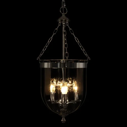 Светильник подвесной Incense 10455/4 CR LOFT IT прозрачный на 4 лампы, основание хром в стиле классический арт-деко фото 4