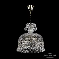 Светильник подвесной 14781/30 Pa Balls Bohemia Ivele Crystal прозрачный 5 ламп, основание патина в стиле классический balls