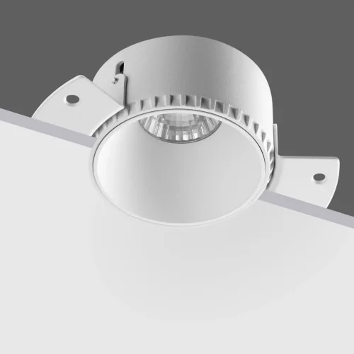 Светильник точечный Nimbus 370995 Novotech белый на 1 лампу, основание белое в стиле современный хай-тек для затирки круглый фото 4 Светильник точечный Nimbus 370995 Novotech белый на 1 лампу, основание белое в стиле современный хай-тек для затирки круглый фото 4