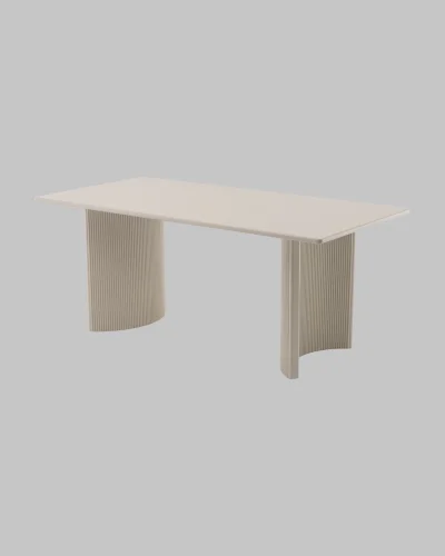 Стол обеденный Celestia 180*90*75, бежевый УТ000041363 Stool Group столешница бежевая из мдф фото 7