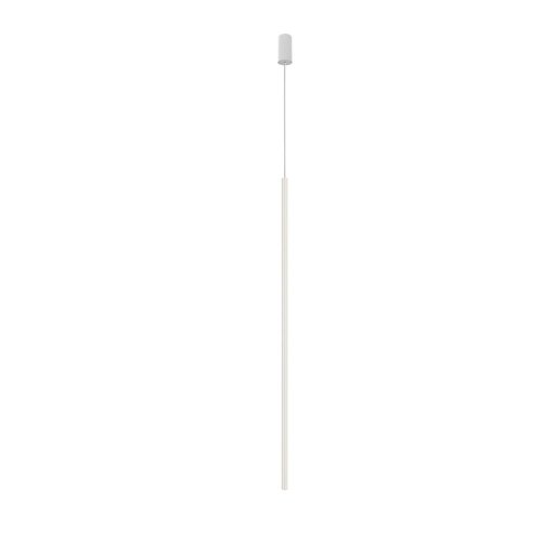 Светильник подвесной Laser 1000 8435-NW Nowodvorski белый 1 лампа, основание белое в стиле минимализм трубочки