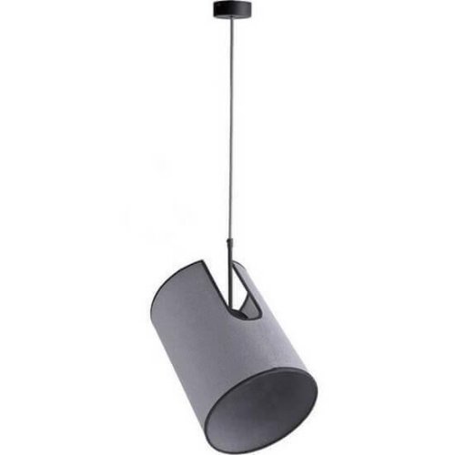 Светильник подвесной Zelda 6011-NW Nowodvorski серый 1 лампа, основание чёрное в стиле современный 